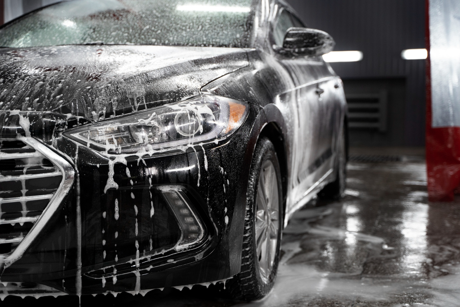 beautiful car washing service 1